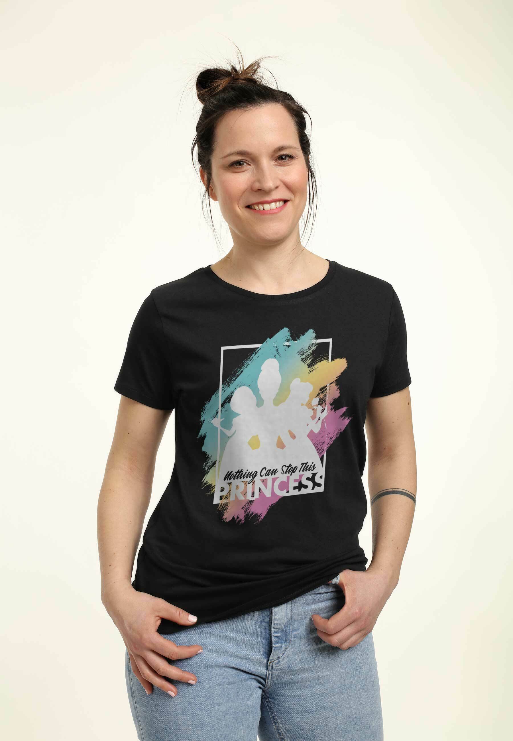 Black princess t shirt Clearance