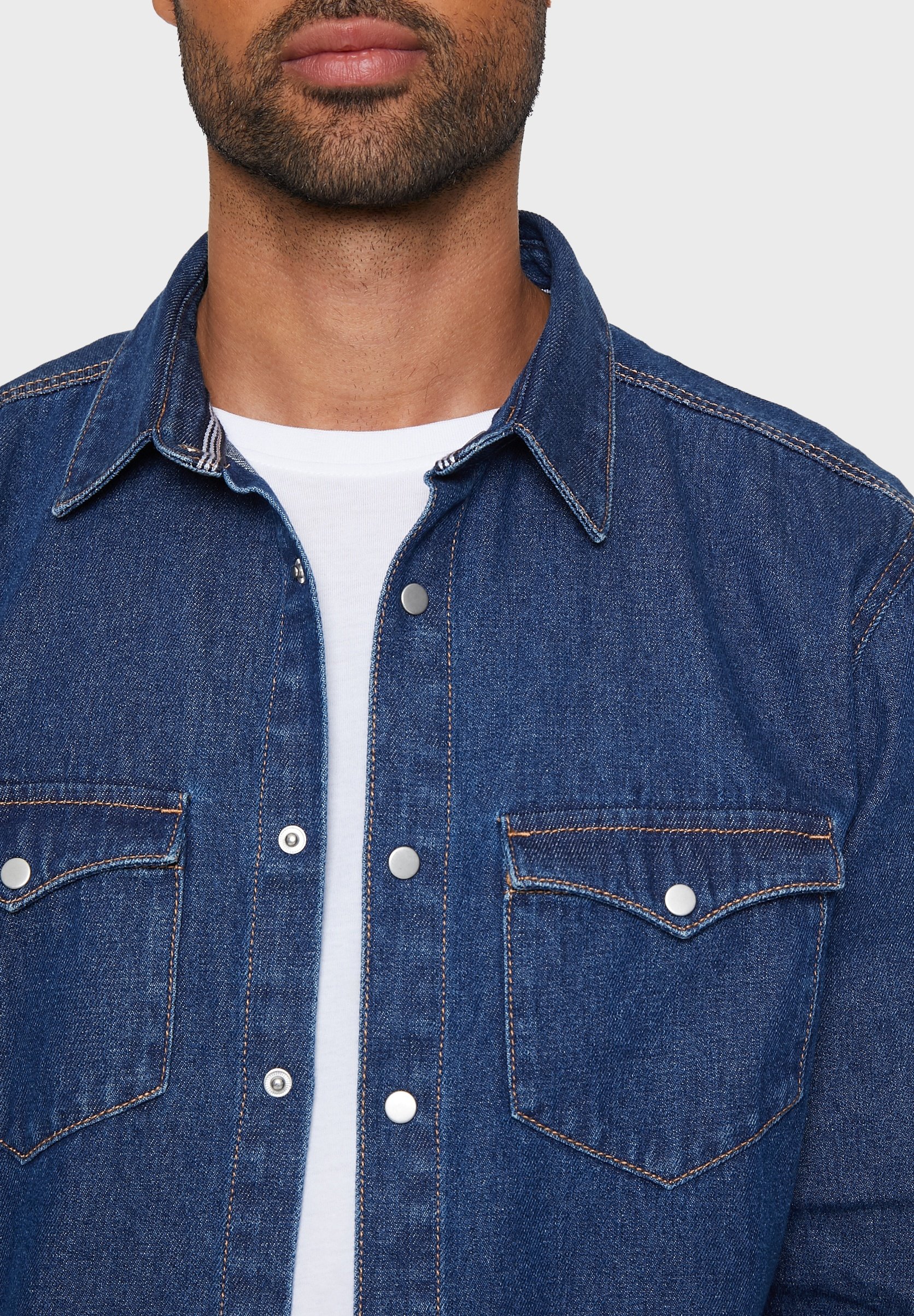 Denim wash shirt Clearance