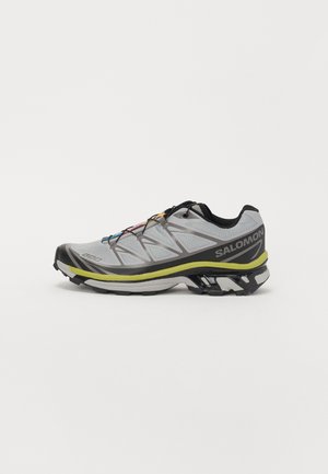 XT 6 UNISEX - Baskets basses - alloy/black/dark citron