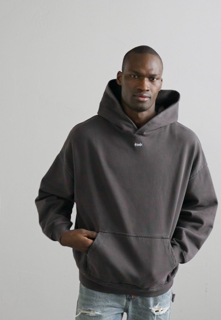 Ksubi EAGLE EKCESS HOODIE FADED BLACK - Sweatshirt - black