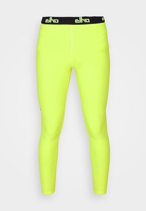 ELHO BOZEN FUNKTIONSHOSE - Unterhose lang - neon yellow