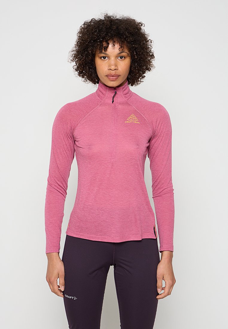 Craft Sport T-shirt donkerroze