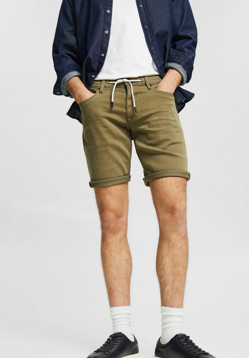 edc by Esprit Denim shorts forest/olive Zalando.ie