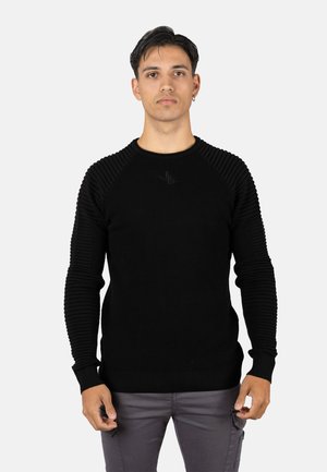 Jersey de punto - black
