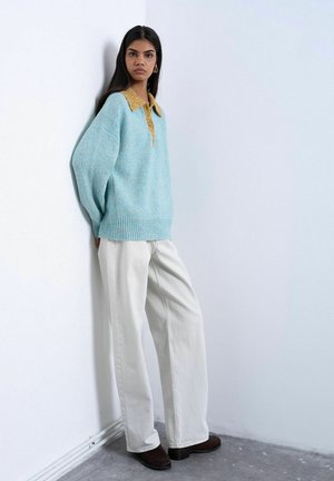 ROLLKRAGEN TSMACY PULLOVER - Polo - blue iolite