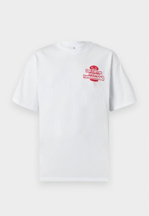 TANUKI UNISEX - T-shirt print - white