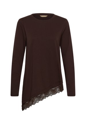 Culture, CUVENA LONG SLEEVE - Top s dlhým rukávom - coffee bean
