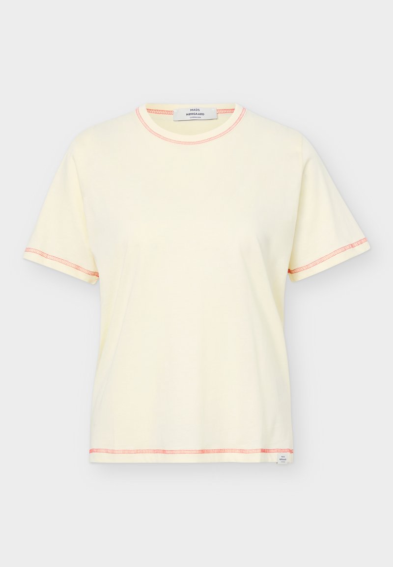 Mads Nørgaard T-shirt basic lichtgeel