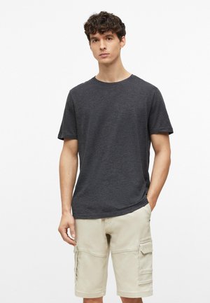s.Oliver, T-SHIRT - T-Shirt basic - dunkelgrau