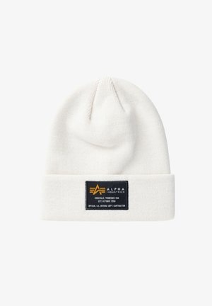 Alpha Industries CREW BEANIE UNISEX - Kapa - jet stream white