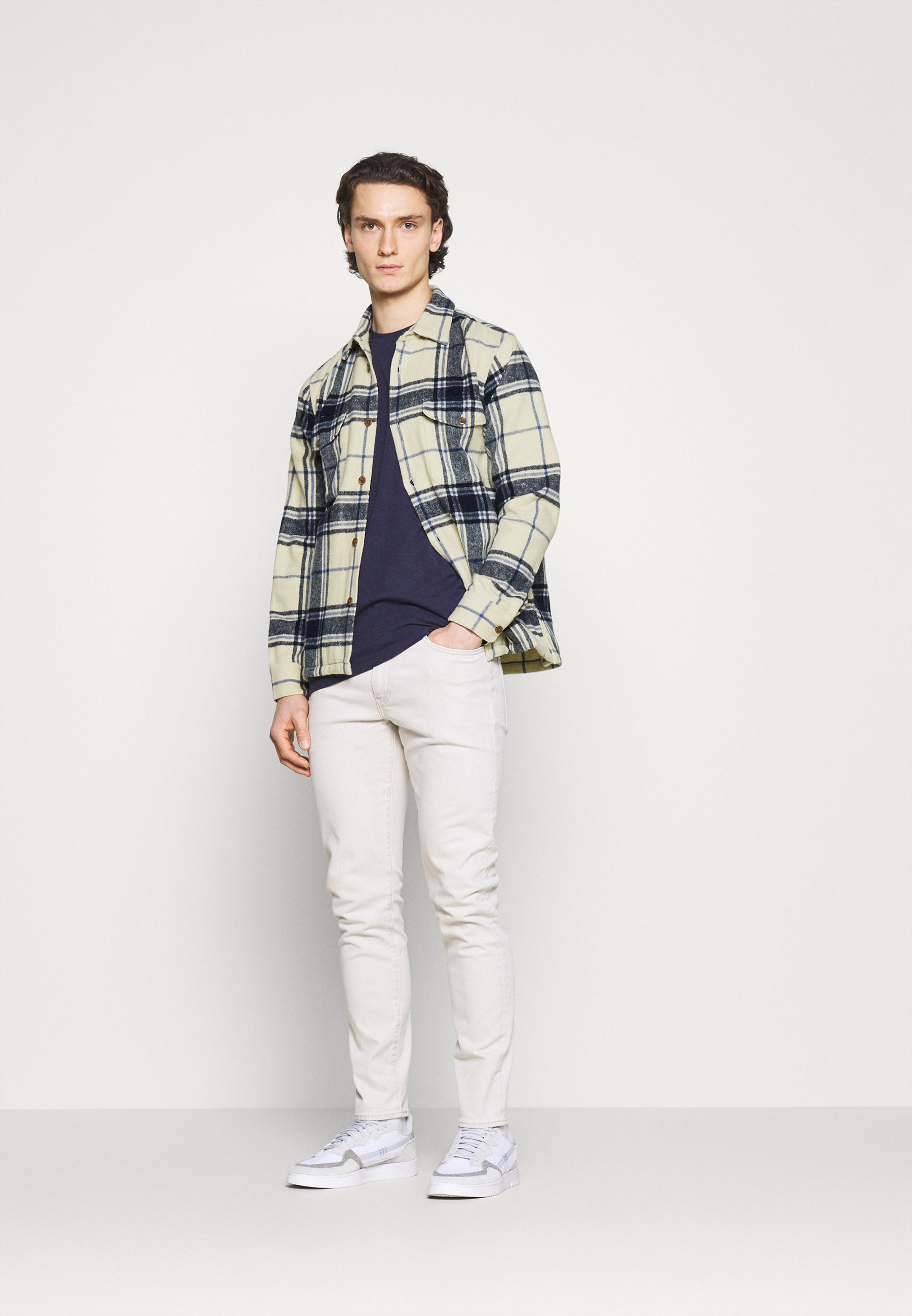 plaid windbreaker