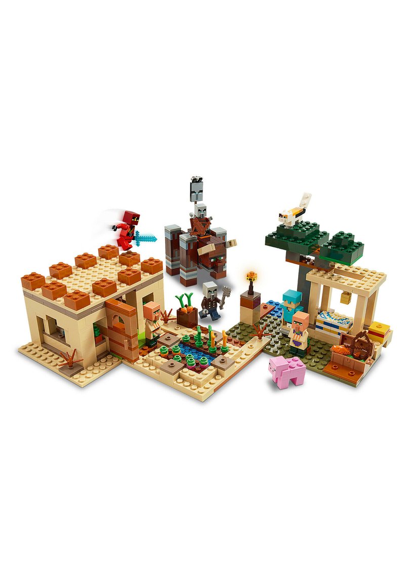 Kinder Kuscheltiere | LEGO 21160 MINECRAFT DER ILLAGER-ÜBERFALL BAUSET Blockspielzeug mehrfarben/mehrfarbig - YE81610 Kinder Kuscheltiere | LEGO 21160 MINECRAFT DER ILLAGER-ÜBERFALL BAUSET Blockspielzeug mehrfarben/mehrfarbig - YE81610