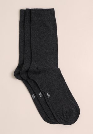 3 PACK - Calcetines - blended dark grey