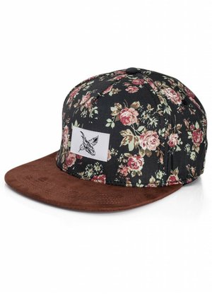 FLORAL - Keps - black beauty