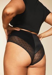 Lipsy SCULPT MEDIUM TUMMY CONTROL  - Trumpikės - black