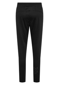 Hummel HMLMT INTERVAL TAPERED - Pantalones deportivos - black