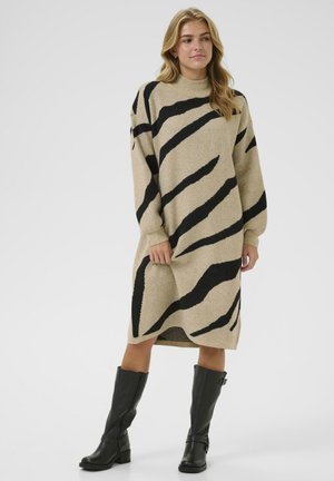 Jumper dress - feather g mel black stripe