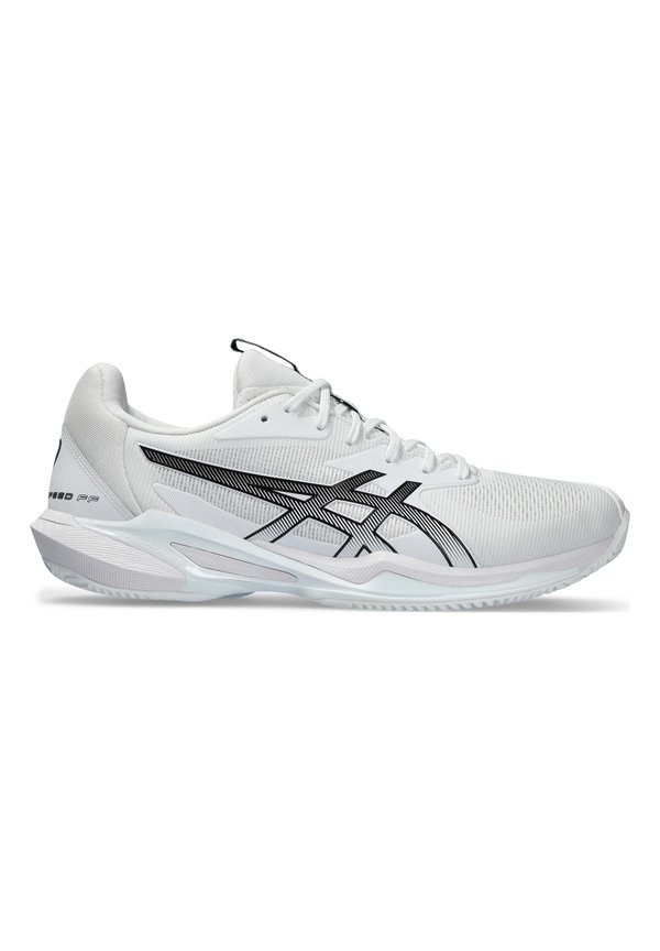 SOLUTION SPEED - Clay court tennis shoes - weiss schwarz3