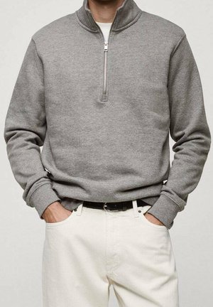 Sweatshirt - mottled grey