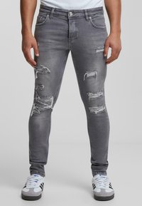 2Y Premium - 2Y STUDIOS - Slim fit jeans - grey Thumbnail Image 1