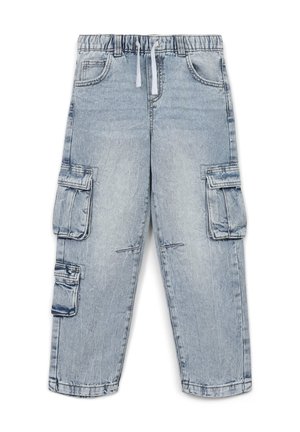 Jeans a sigaretta - blu denim chiaro