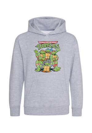 Henry Tiger TEENAGE MUTANT NINJA TURTLES GROUP - Felpa con cappuccio - heather grey