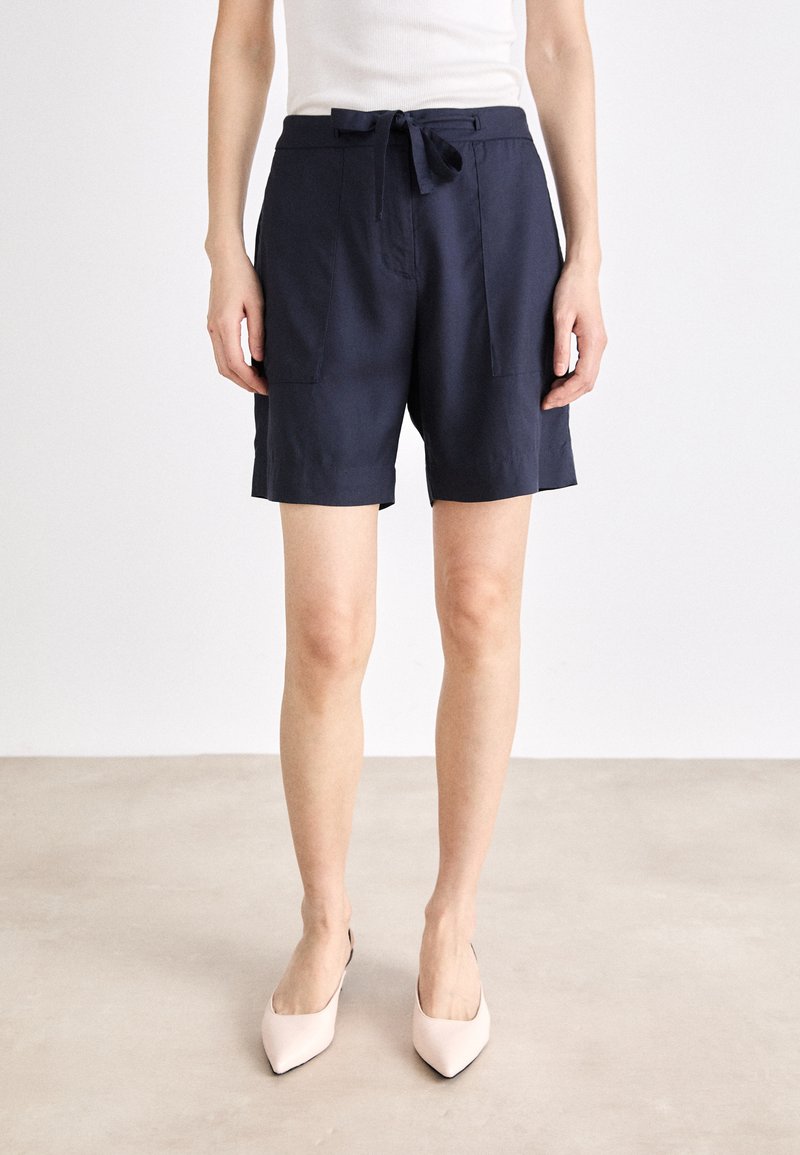 GANT TIE WAIST - Šortky - evening blue
