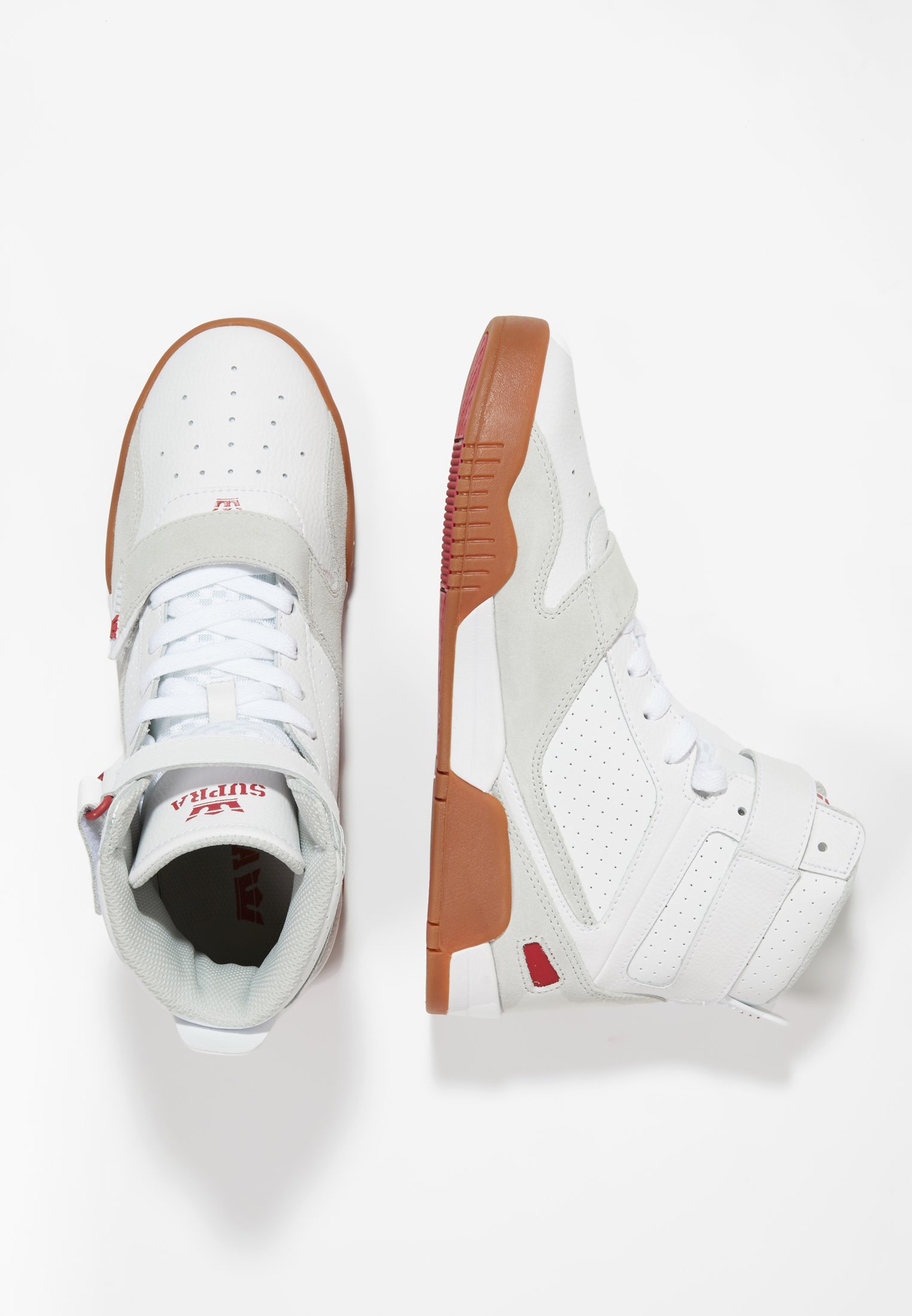 Supra BREAKER Høye joggesko whiterose gum Zalando.no Supra BREAKER Joggesko white Zalando.no