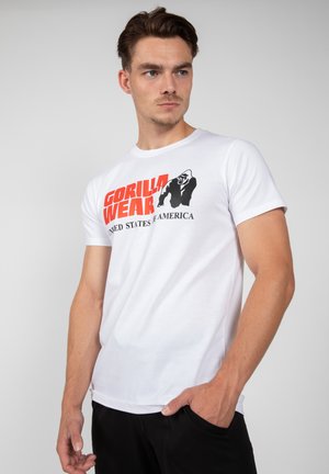 Gorilla Wear CLASSIC - T-shirt imprimé - white