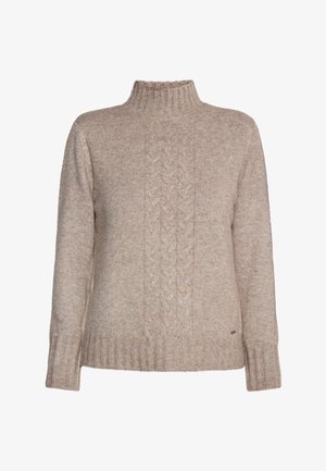 DreiMaster, DREIMASTER STRICKPULLOVER - Trui - schlamm melange