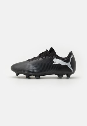 FUTURE 7 PLAY MXSG - Screw-in stud football boots - black/white