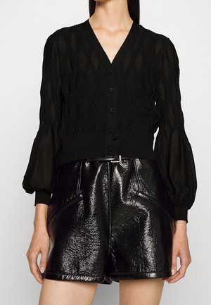 Strickjacke - black