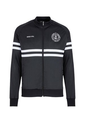 Zip-up sweatshirt - schwarz
