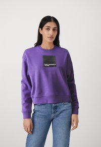 Karl Lagerfeld Jeans SWEATSHIRT - Sudadera - ultra violet