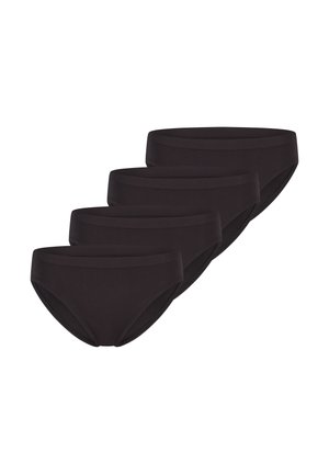 4ER PACK GO SENSE HIPSTER - Slip - schwarz
