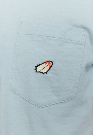 REVOLUTION Basic T-shirt - lightblue