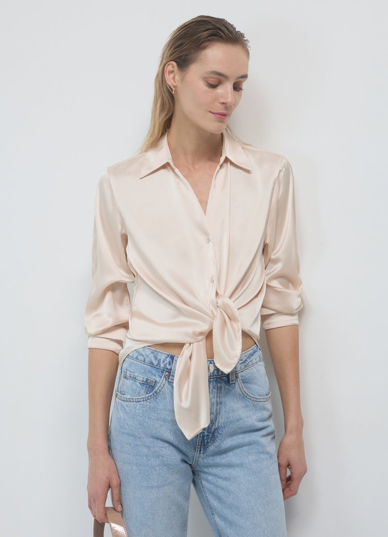 Calliope SIMIL - Button-down blouse - crema