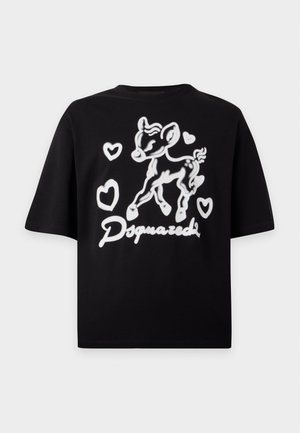 Dsquared2, LOOSE FIT TEE - T-Shirt print - black