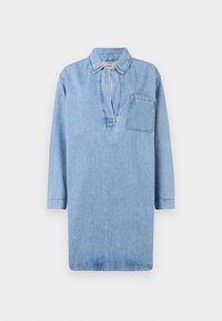 ONLBIRDIE DRESS  - Jeansklänning - light blue denim