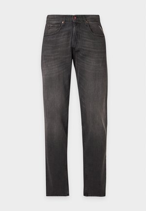 Replay, GROVER STRAIGHT FIT JEANS - Straight leg jeans - dark grey