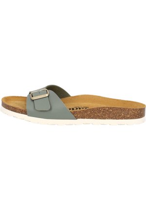 MALTA - Pantolette flach - khaki matt