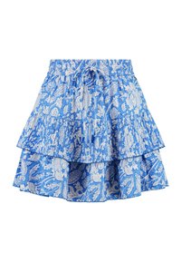 Minirok - blue periwinkle flower