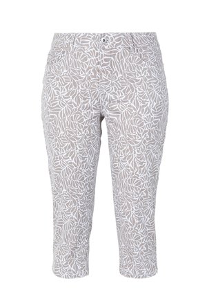 Stooker Women, TAHITI TWILL CAPRI SLIM FIT - Denim shorts - sand botanic aop