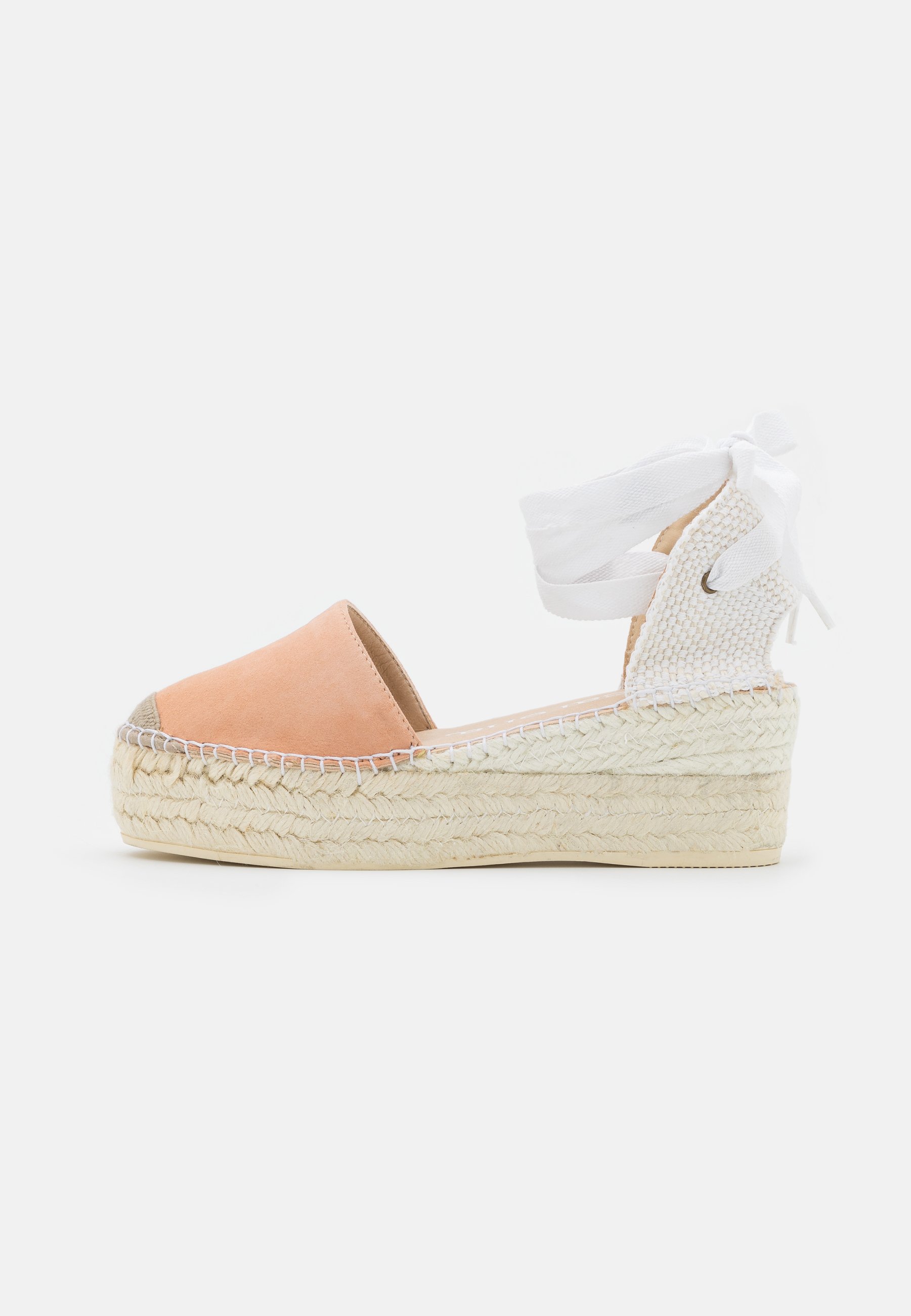 Espadrilles Macarena Ana geel suède - Squarefeet.nl