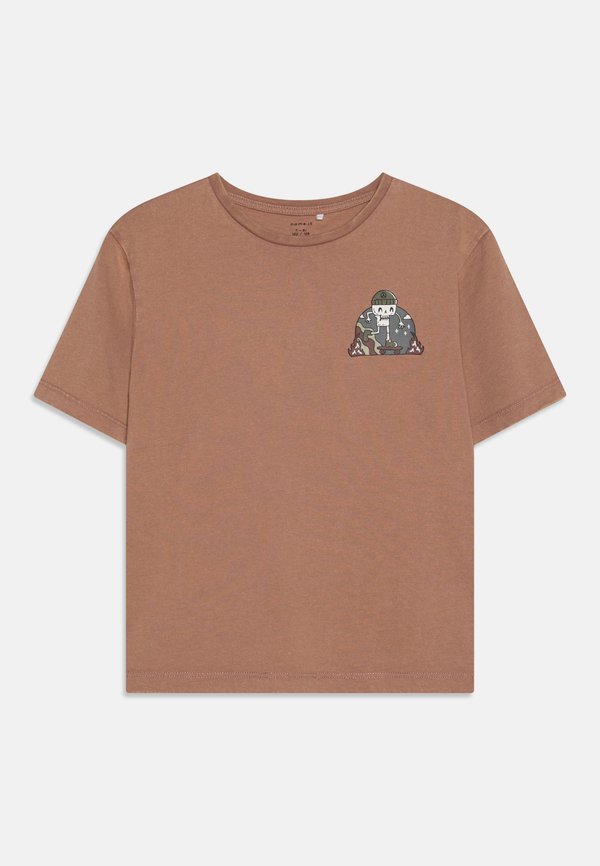 NKMTIALFA - Print T-shirt - burlwood