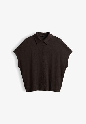 OPUS, RELAXED FIT IN LEIGHTWEIGHT - Button-down blouse - affogato