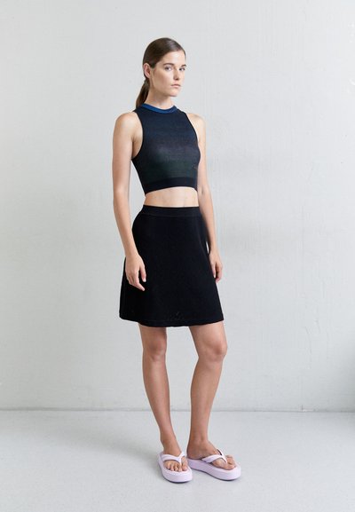 Missoni Sport Μπλούζα - black/green/blue