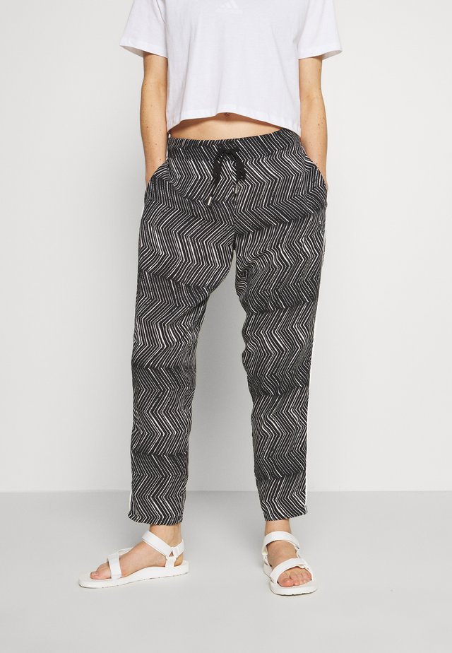 AHOKANGAS - Trousers - black