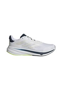adidas Performance RESPONSE SUPER - Zapatillas running asfalto - cloud white metalic   lucid lemon