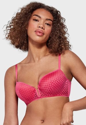 Sujetador con aros - fuchsia